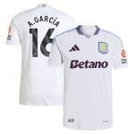 aston villa adidas away authentic shirt 2024-25 with a.garcía 16 printing Collection - Aston Villa Official Store