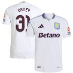 aston villa adidas away authentic shirt 2024-25 with bailey 31 cup printing Collection - Aston Villa Official Store