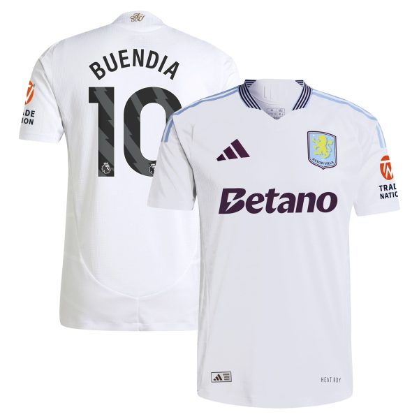 aston villa adidas away authentic shirt 2024-25 with buendia 10 printing Collection - Aston Villa Official Store