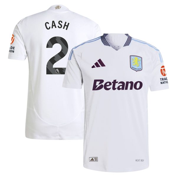 aston villa adidas away authentic shirt 2024-25 with cash 2 printing Collection - Aston Villa Official Store