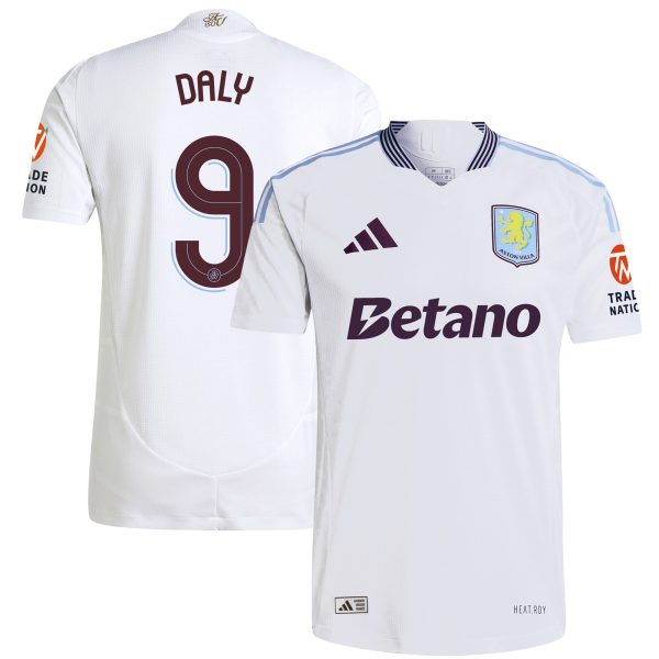 aston villa adidas away authentic shirt 2024-25 with daly 9 cup printing Collection - Aston Villa Official Store