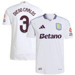 aston villa adidas away authentic shirt 2024-25 with diego carlos 3 cup printing Collection - Aston Villa Official Store
