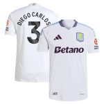 aston villa adidas away authentic shirt 2024-25 with diego carlos 3 printing Collection - Aston Villa Official Store