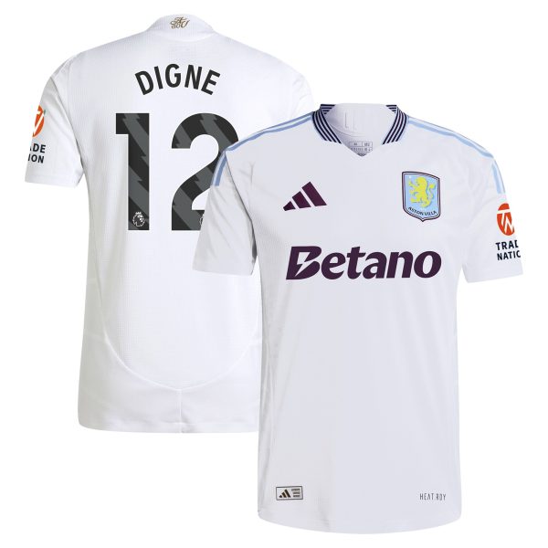 aston villa adidas away authentic shirt 2024-25 with digne 12 printing Collection - Aston Villa Official Store