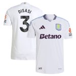 aston villa adidas away authentic shirt 2024-25 with disasi 3 printing Collection - Aston Villa Official Store