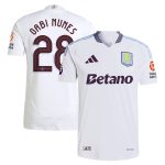 aston villa adidas away authentic shirt 2024-25 with gabi nunes 28 cup printing Collection - Aston Villa Official Store