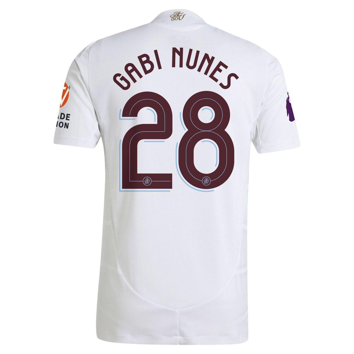 aston villa adidas away authentic shirt 2024-25 with gabi nunes 28 cup printing Collection - Aston Villa Official Store