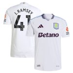 aston villa adidas away authentic shirt 2024-25 with j. ramsey 41 printing Collection - Aston Villa Official Store
