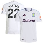 aston villa adidas away authentic shirt 2024-25 with maatsen 22 printing Collection - Aston Villa Official Store