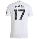 aston villa adidas away authentic shirt 2024-25 with malen 17 printing Collection - Aston Villa Official Store