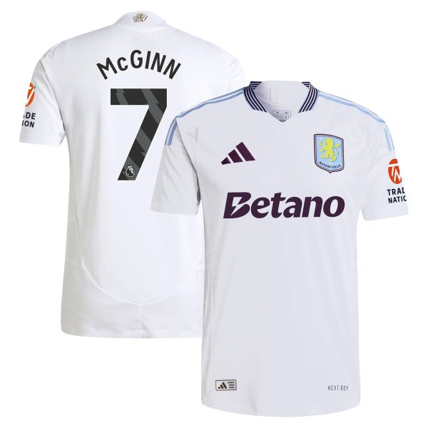 aston villa adidas away authentic shirt 2024-25 with mcginn 7 printing Collection - Aston Villa Official Store