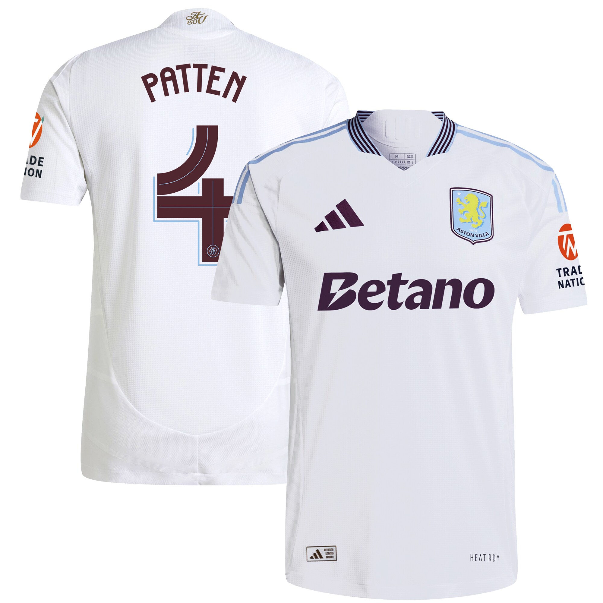 aston villa adidas away authentic shirt 2024-25 with patten 4 cup printing Collection - Aston Villa Official Store