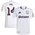 aston villa adidas away authentic shirt 2024-25 with pau 14 cup printing Collection - Aston Villa Official Store