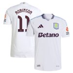aston villa adidas away authentic shirt 2024-25 with robinson 11 cup printing Collection - Aston Villa Official Store