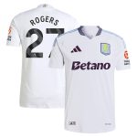 aston villa adidas away authentic shirt 2024-25 with rogers 27 printing Collection - Aston Villa Official Store