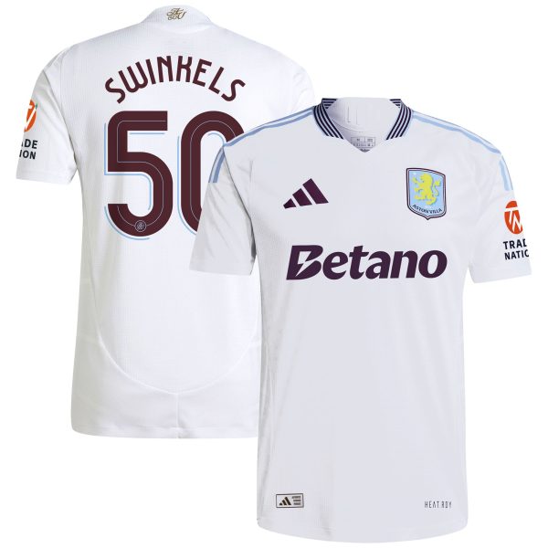 aston villa adidas away authentic shirt 2024-25 with swinkels 50 cup printing Collection - Aston Villa Official Store
