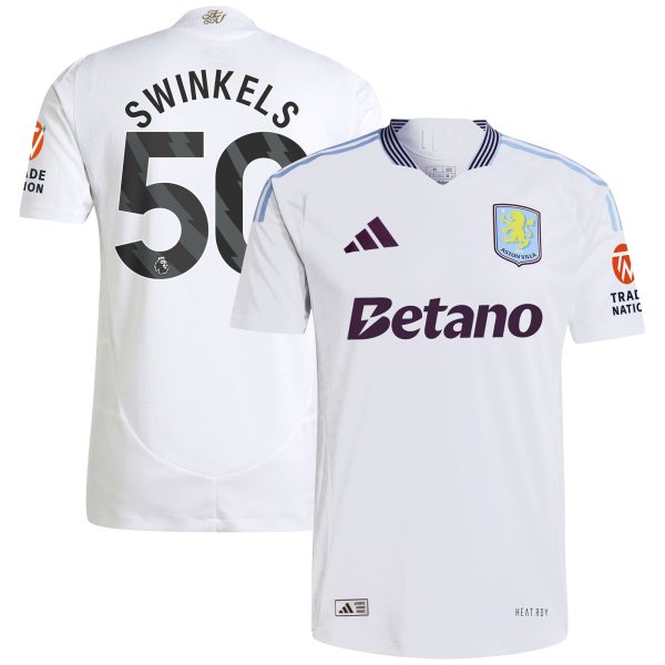 aston villa adidas away authentic shirt 2024-25 with swinkels 50 printing Collection - Aston Villa Official Store