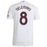 aston villa adidas away authentic shirt 2024-25 with tielemans 8 cup printing Collection - Aston Villa Official Store