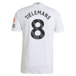 aston villa adidas away authentic shirt 2024-25 with tielemans 8 printing Collection - Aston Villa Official Store