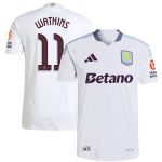 aston villa adidas away authentic shirt 2024-25 with watkins 11 cup printing Collection - Aston Villa Official Store
