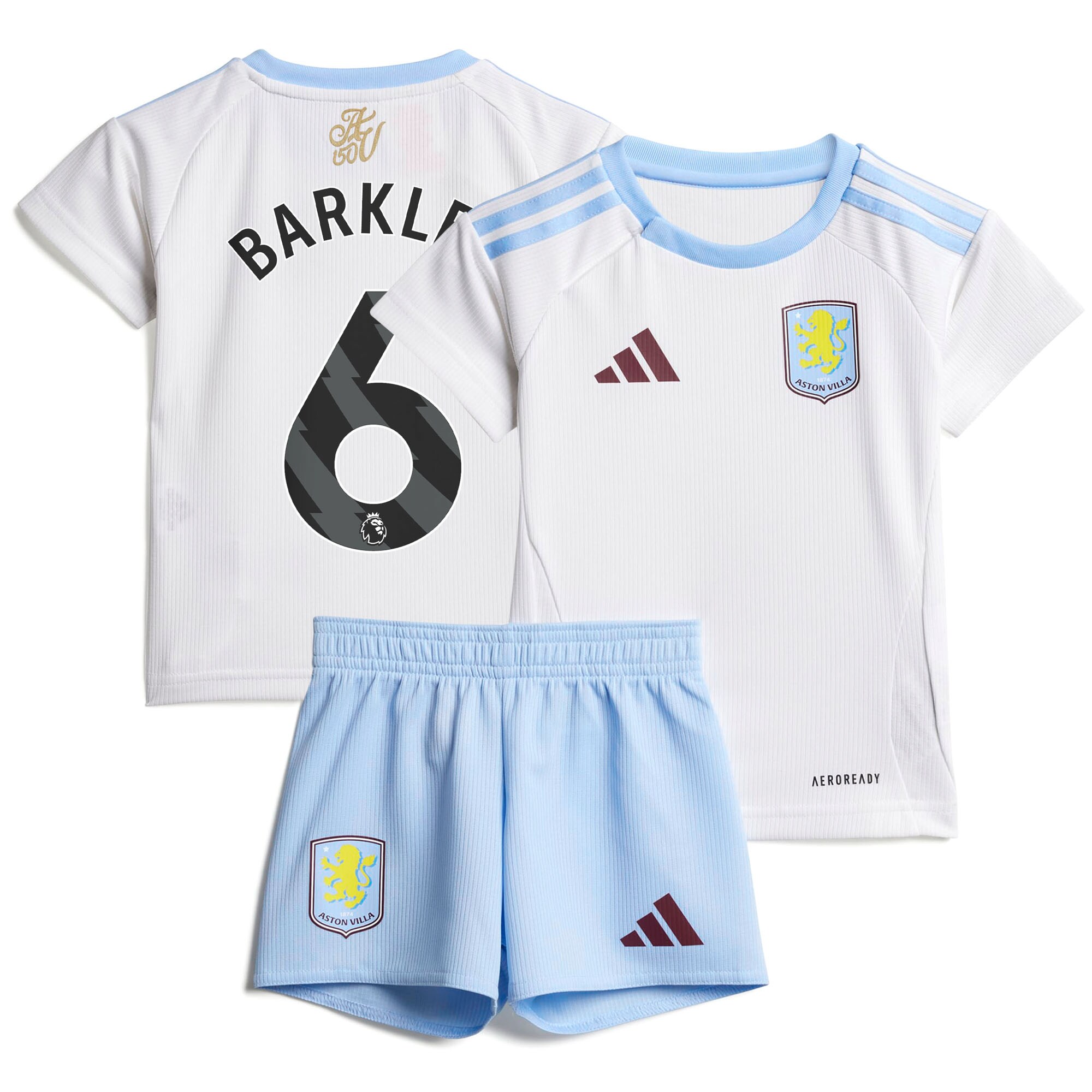 aston villa adidas away baby kit 2024-25 with barkley 6 printing Collection - Aston Villa Official Store