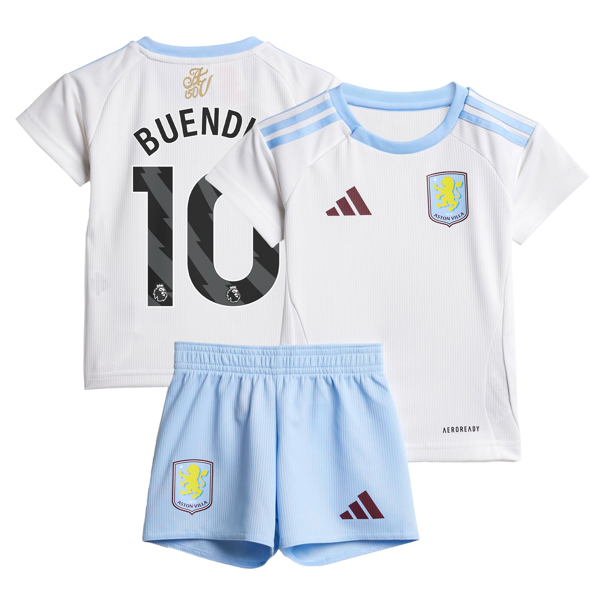 aston villa adidas away baby kit 2024-25 with buendia 10 printing Collection - Aston Villa Official Store