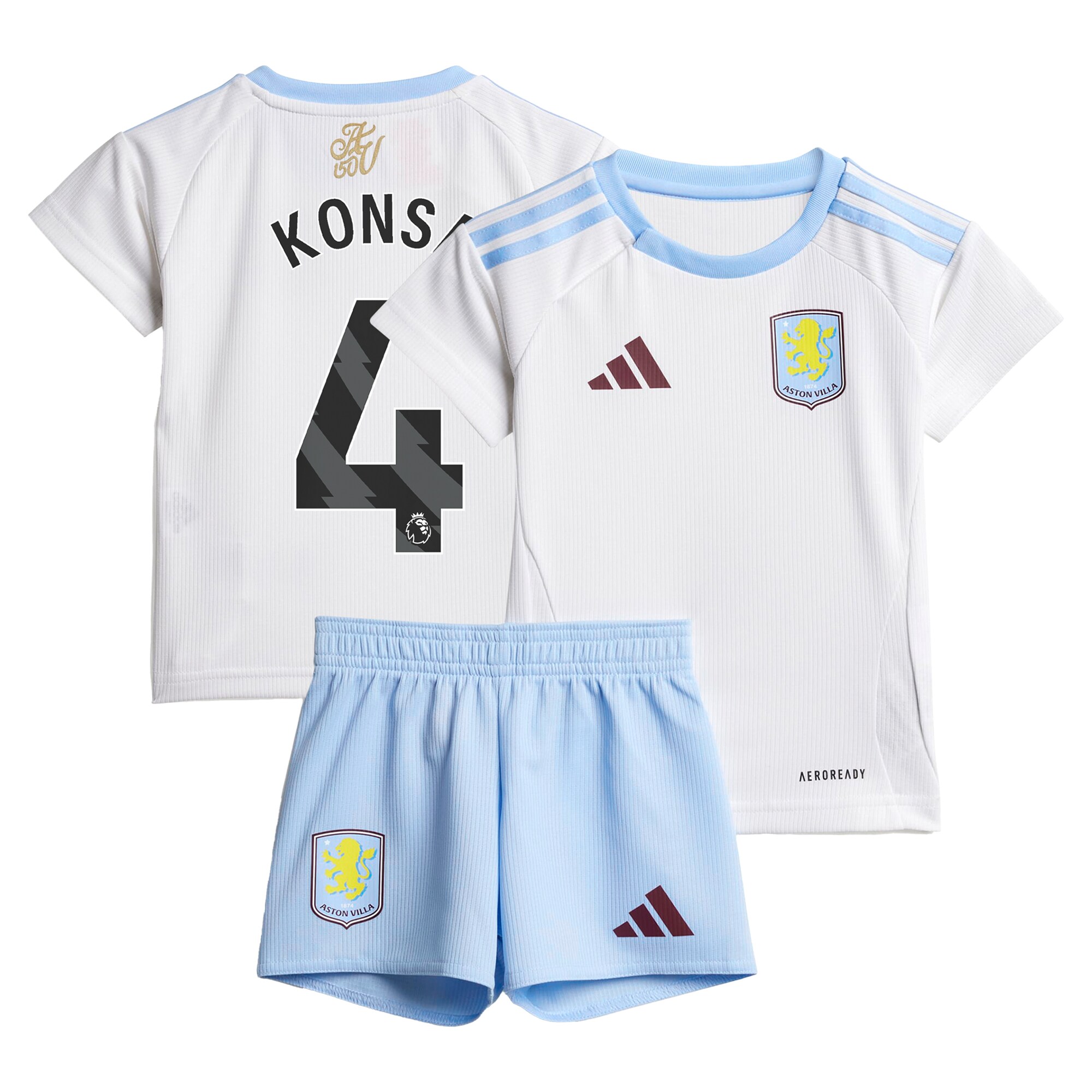 aston villa adidas away baby kit 2024-25 with konsa 4 printing Collection - Aston Villa Official Store