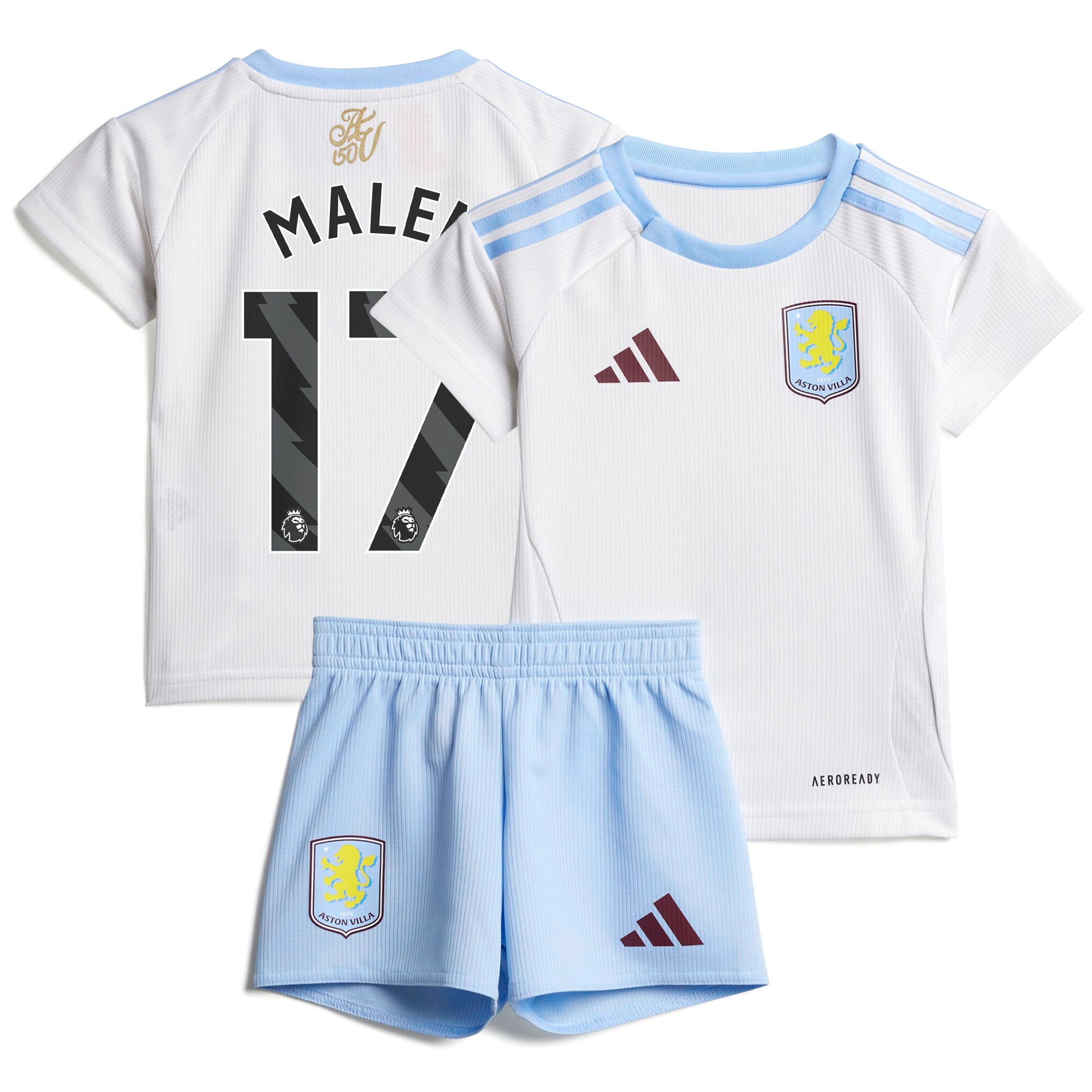aston villa adidas away baby kit 2024-25 with malen 17 printing Collection - Aston Villa Official Store