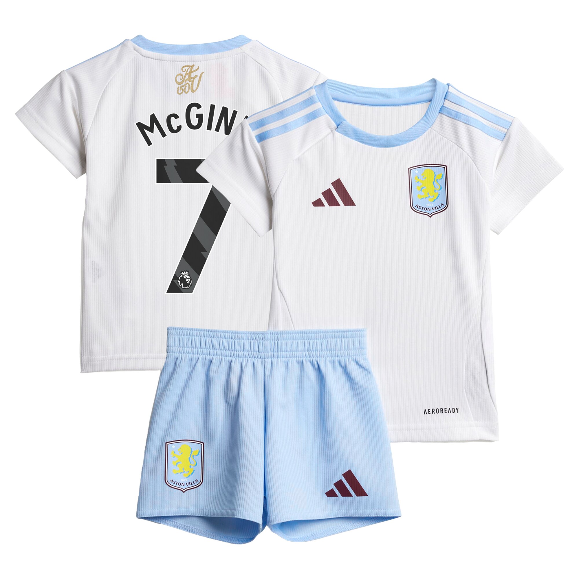 aston villa adidas away baby kit 2024-25 with mcginn 7 printing Collection - Aston Villa Official Store