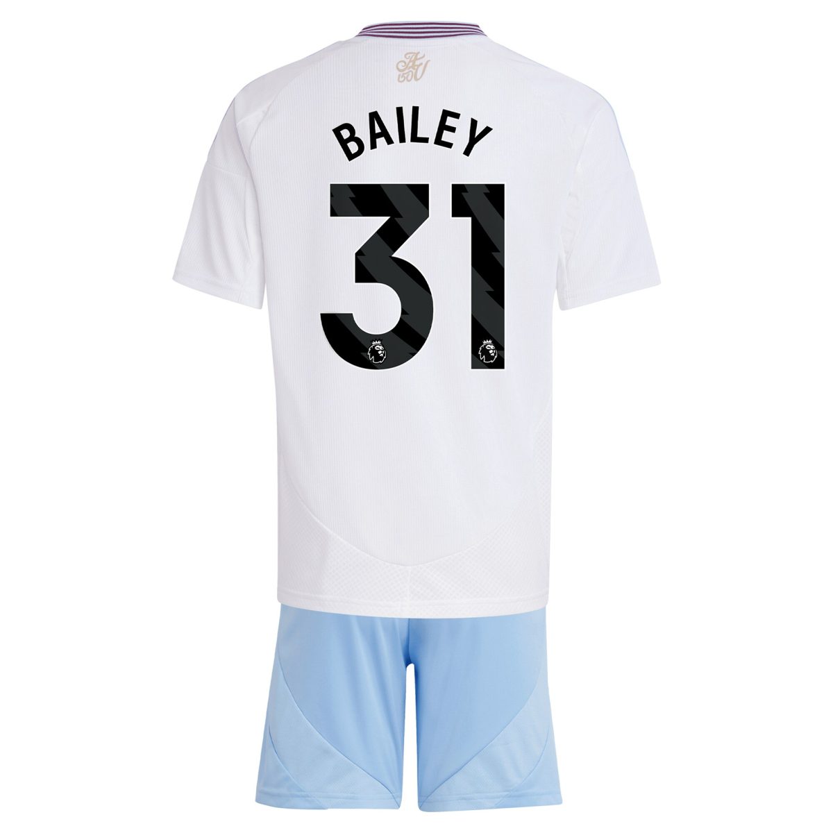 aston villa adidas away mini kit 2024-25 with bailey 31 printing Collection - Aston Villa Official Store