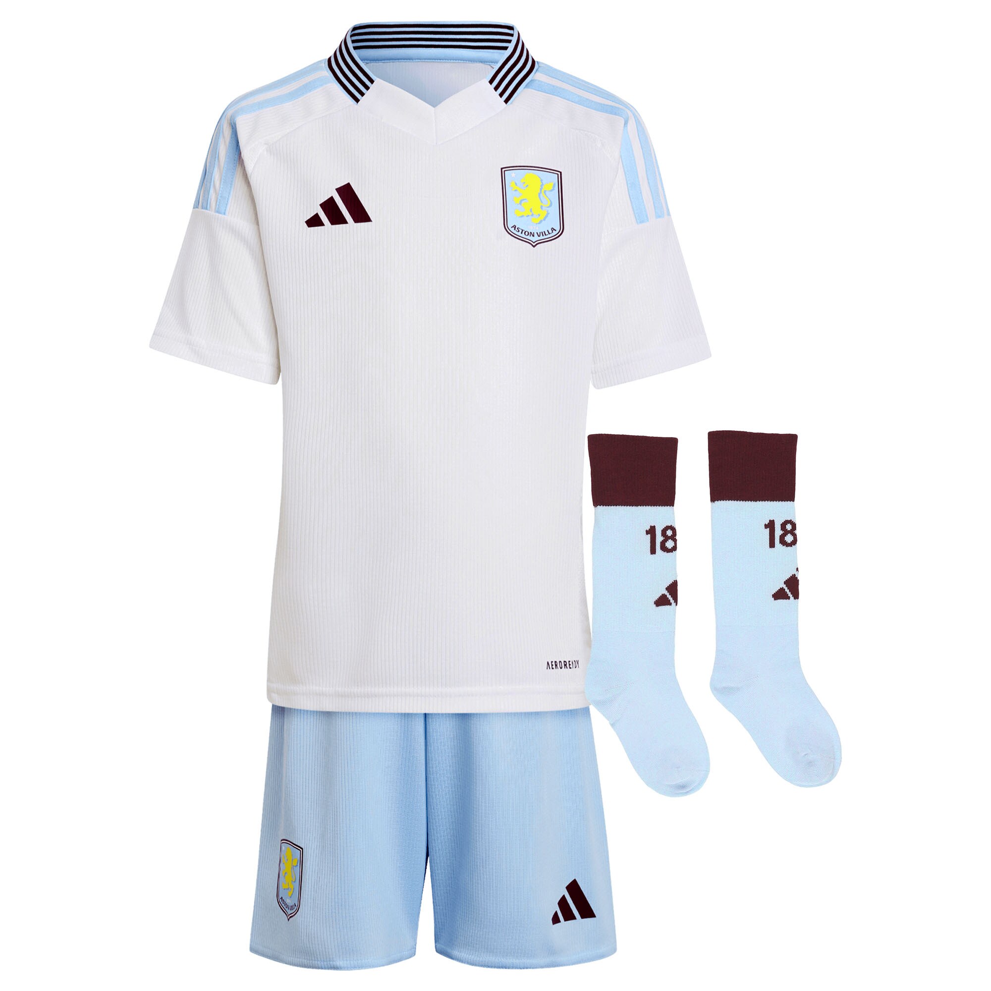 aston villa adidas away mini kit 2024-25 with barkley 6 printing Collection - Aston Villa Official Store
