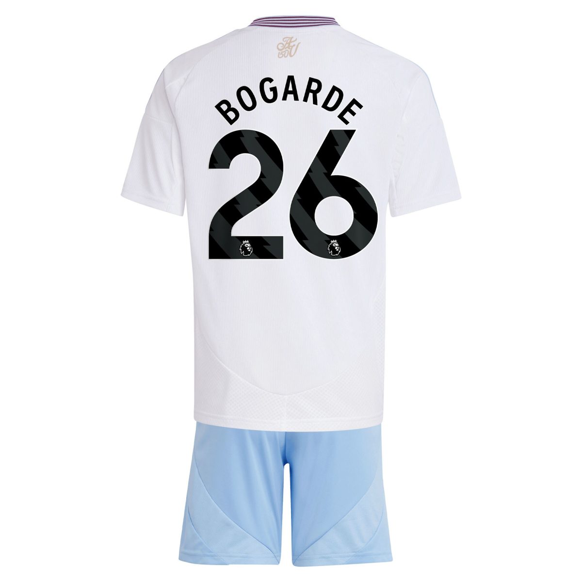 aston villa adidas away mini kit 2024-25 with bogarde 26 printing Collection - Aston Villa Official Store