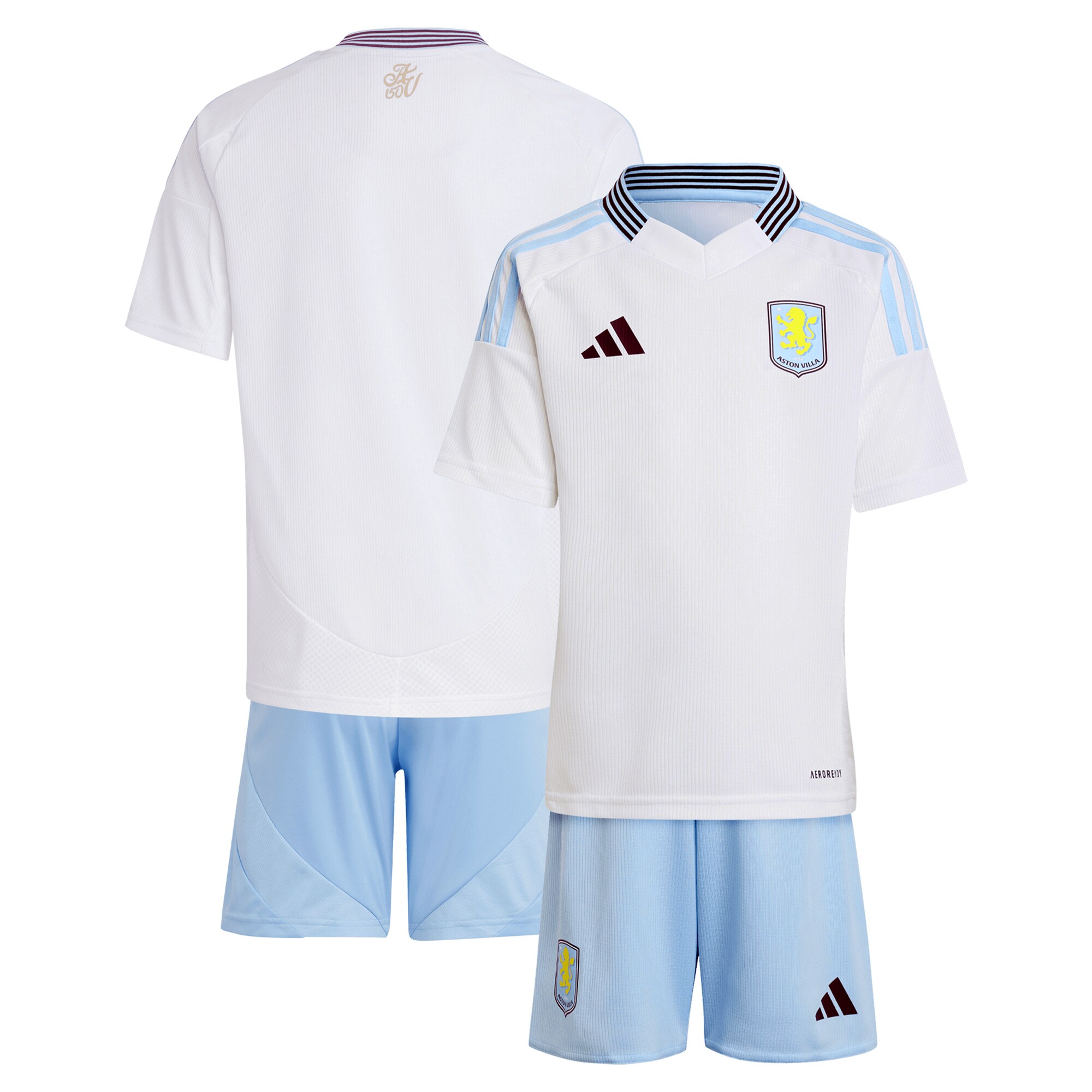 aston villa adidas away mini kit 2024-25 with custom printing Collection - Aston Villa Official Store