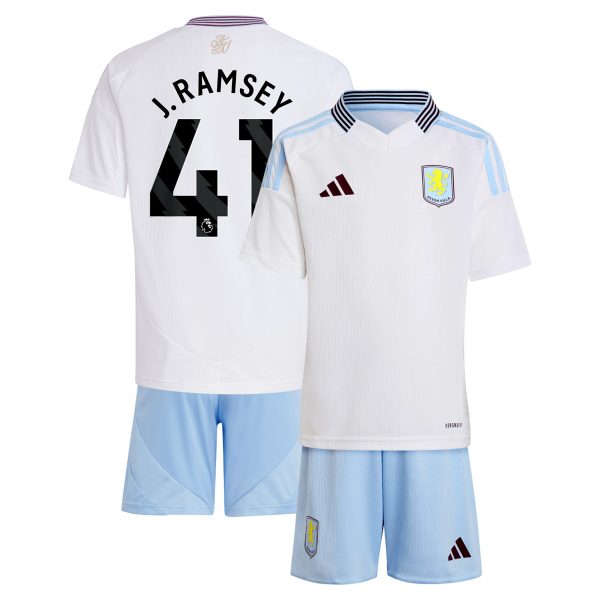 aston villa adidas away mini kit 2024-25 with j. ramsey 41 printing Collection - Aston Villa Official Store