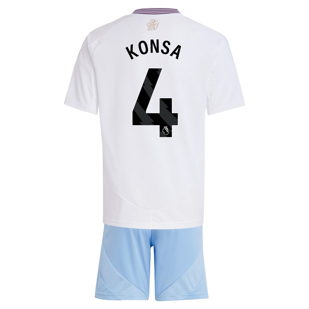 aston villa adidas away mini kit 2024-25 with konsa 4 printing Collection - Aston Villa Official Store