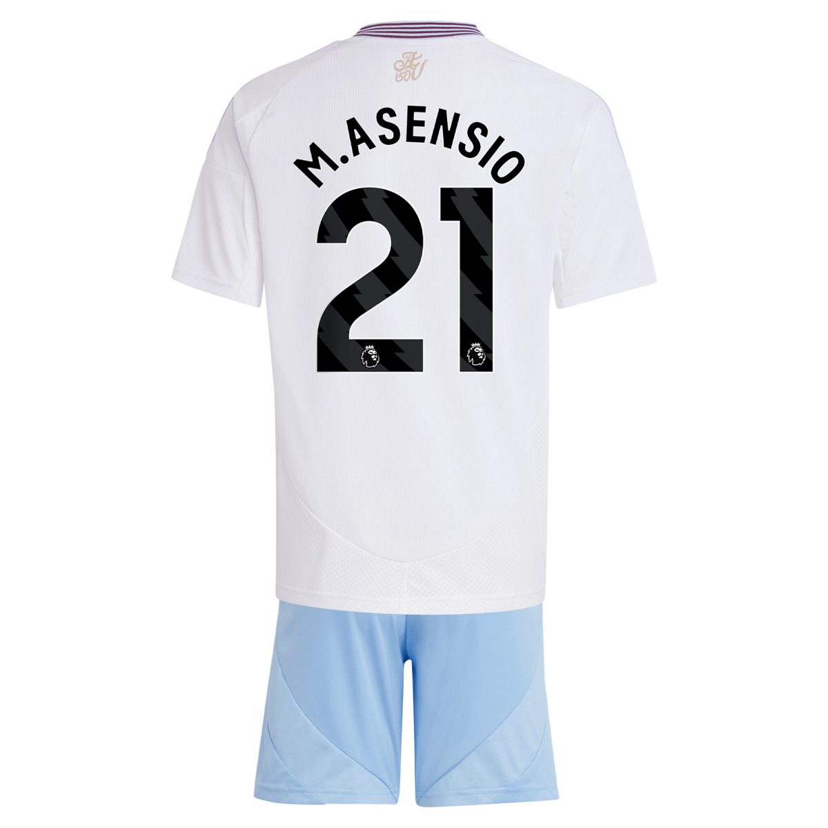 aston villa adidas away mini kit 2024-25 with m.asensio 21 printing Collection - Aston Villa Official Store