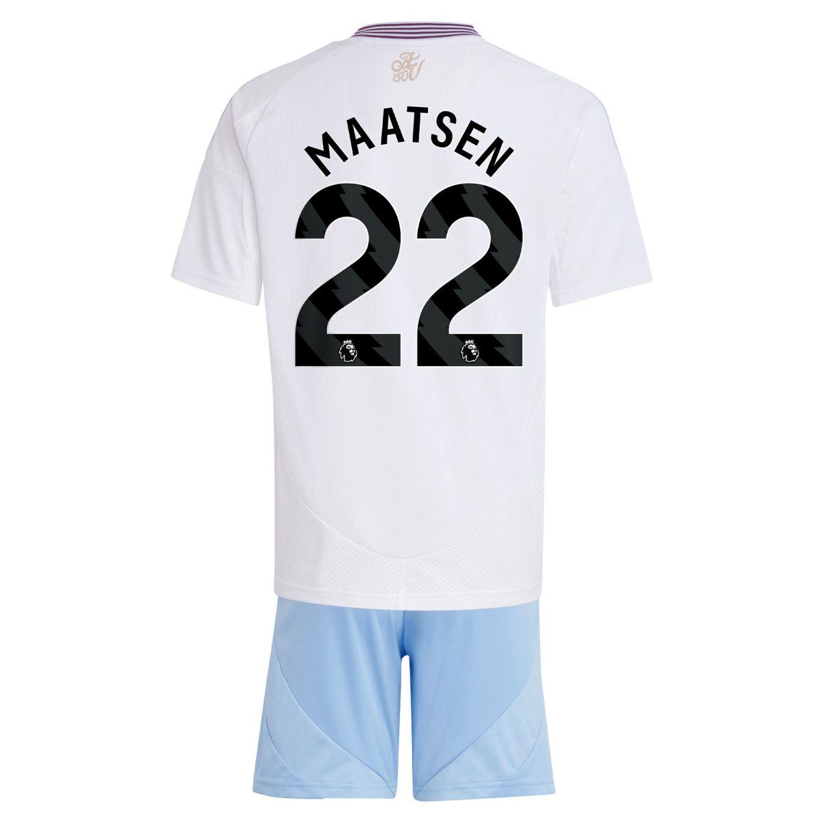 aston villa adidas away mini kit 2024-25 with maatsen 22 printing Collection - Aston Villa Official Store