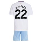 aston villa adidas away mini kit 2024-25 with maatsen 22 printing Collection - Aston Villa Official Store