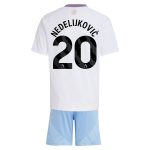 aston villa adidas away mini kit 2024-25 with nedeljković 20 printing Collection - Aston Villa Official Store