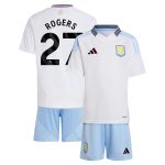 aston villa adidas away mini kit 2024-25 with rogers 27 printing Collection - Aston Villa Official Store