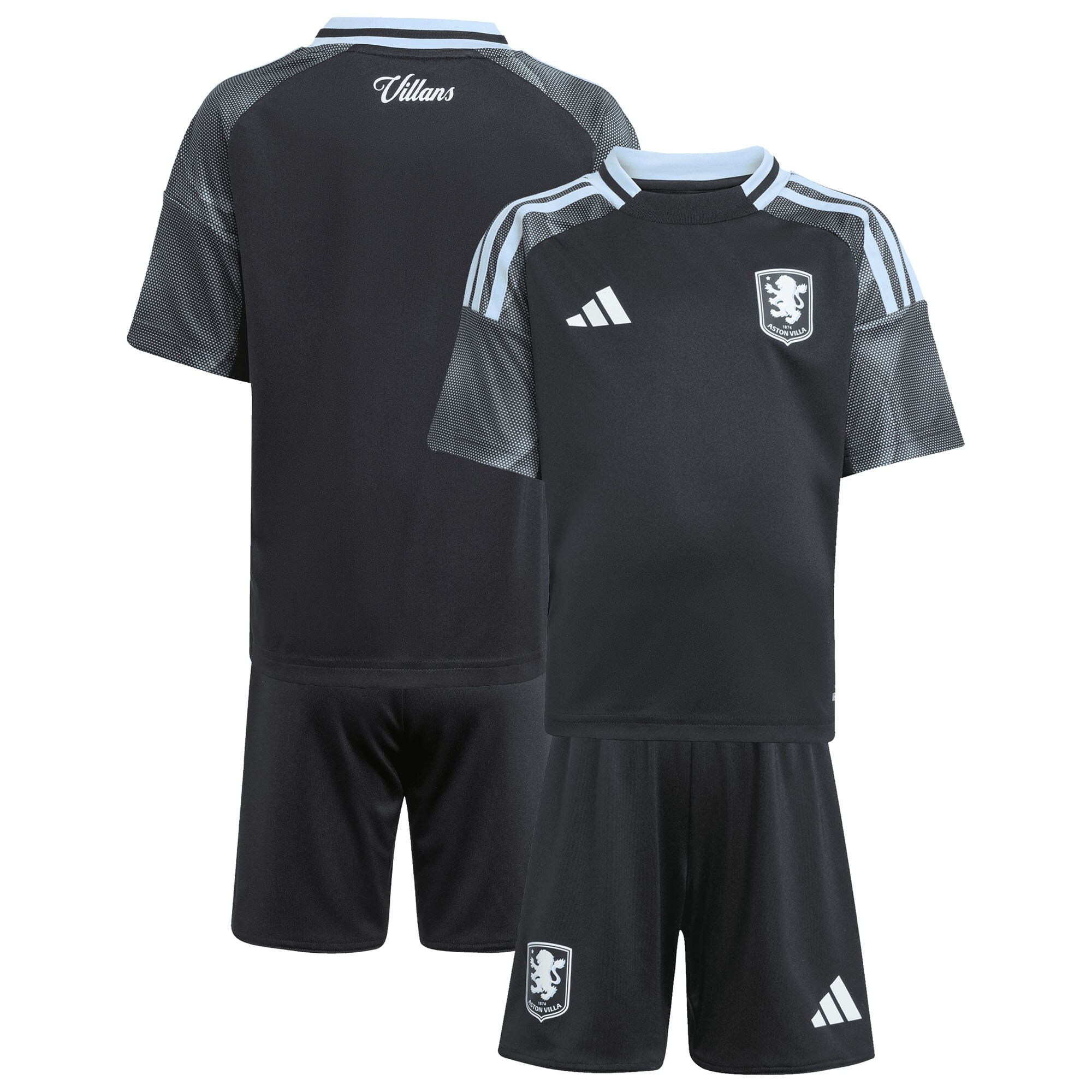 aston villa adidas away mini kit 2025-26 with custom printing Collection - Aston Villa Official Store