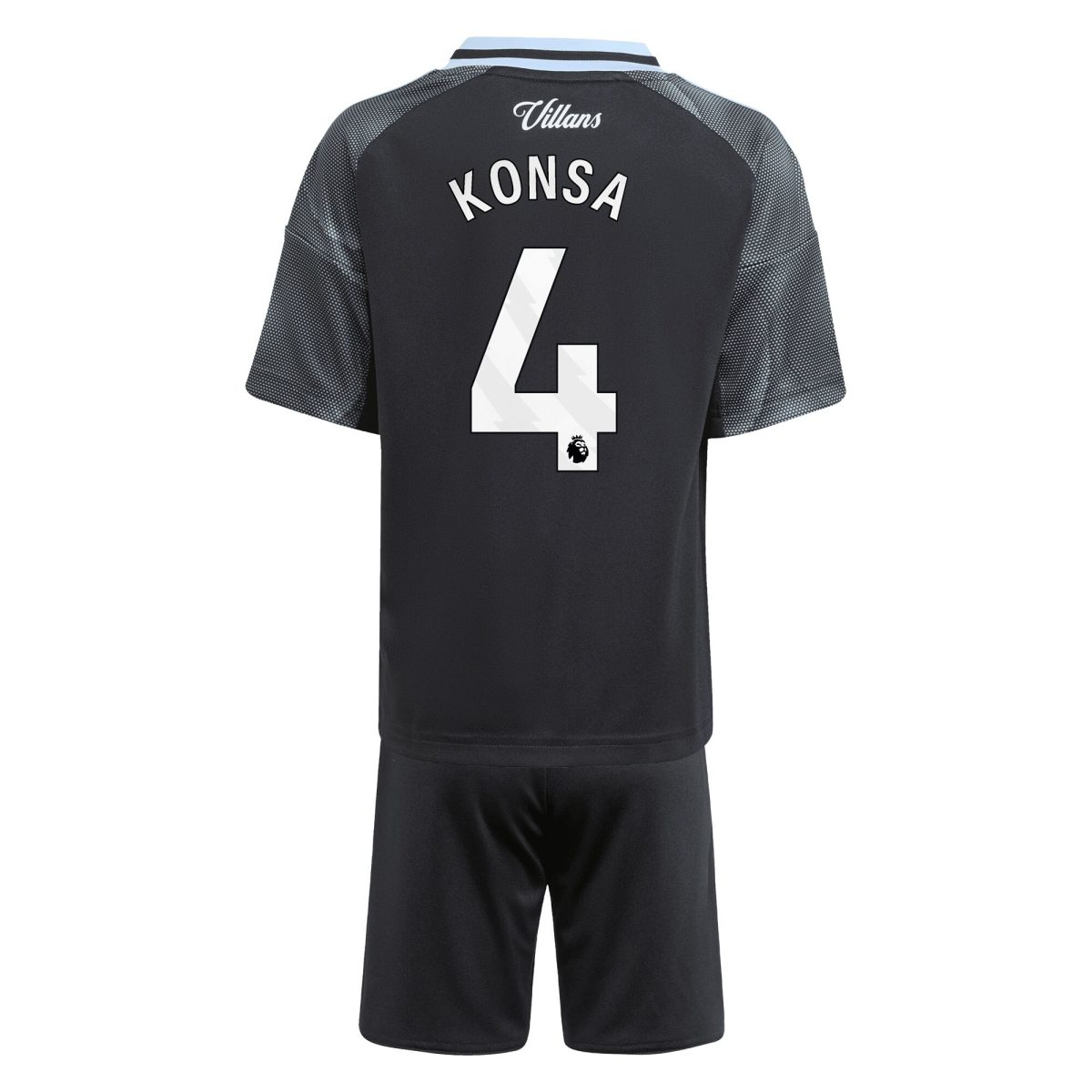 aston villa adidas away mini kit 2025-26 with konsa 4 printing Collection - Aston Villa Official Store
