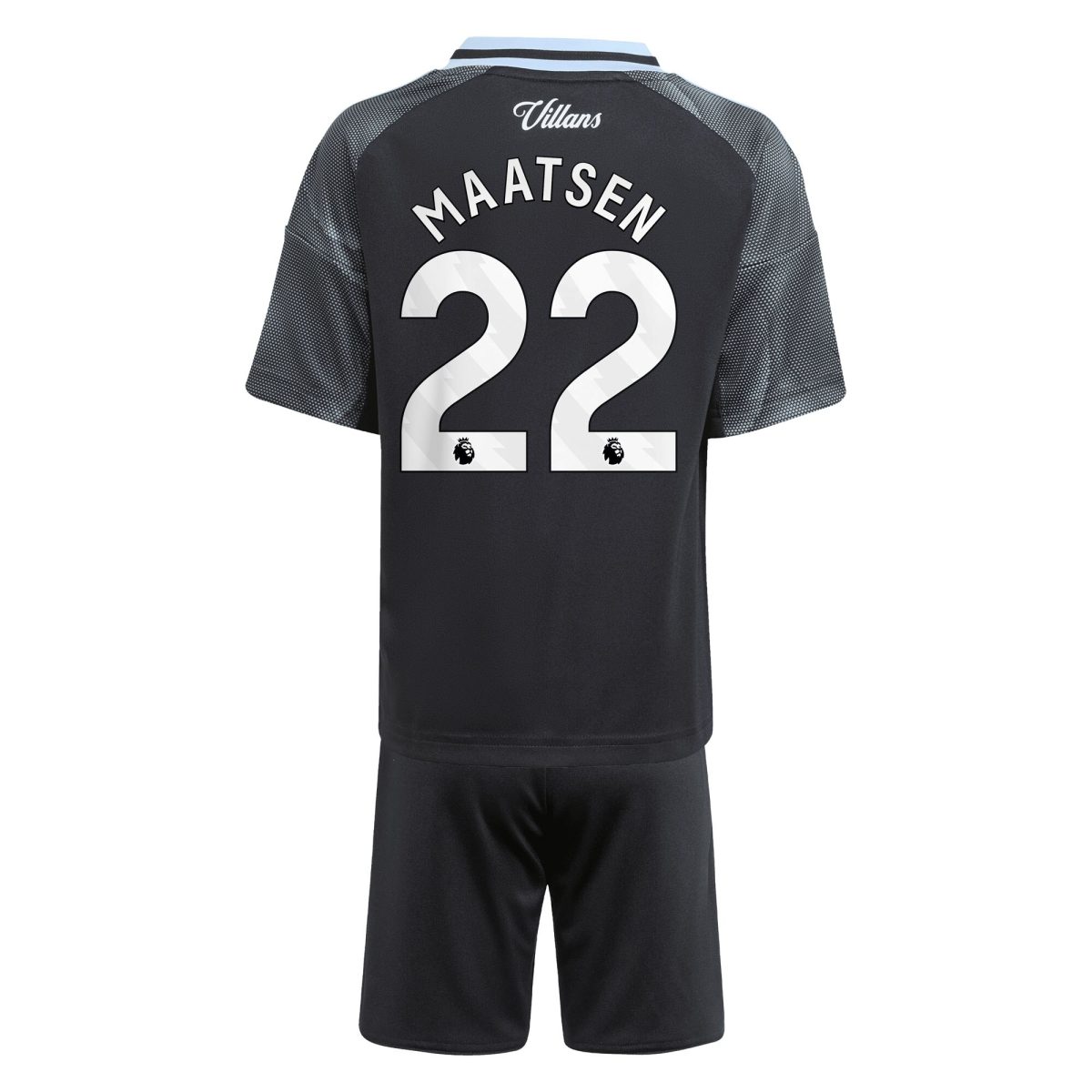 aston villa adidas away mini kit 2025-26 with maatsen 22 printing Collection - Aston Villa Official Store