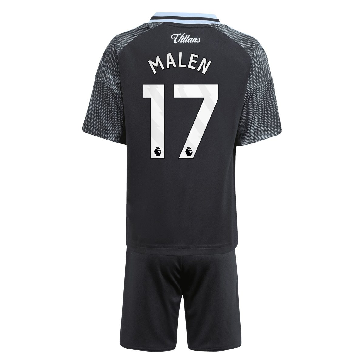 aston villa adidas away mini kit 2025-26 with malen 17 printing Collection - Aston Villa Official Store
