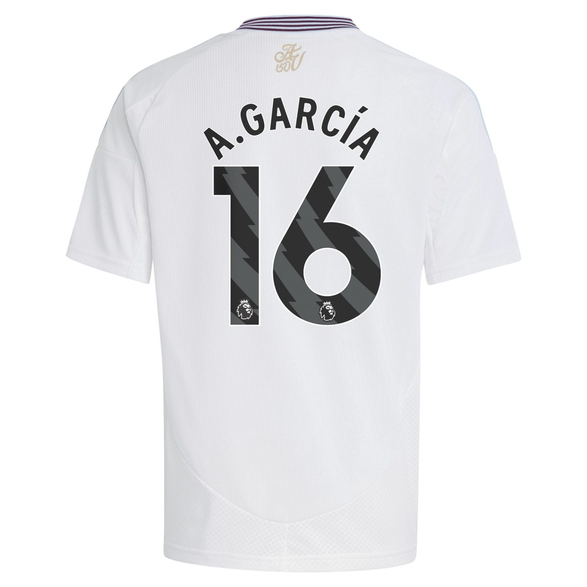 aston villa adidas away shirt 2024-25 – kids with a.garcía 16 printing Collection - Aston Villa Official Store