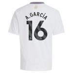 aston villa adidas away shirt 2024-25 – kids with a.garcía 16 printing Collection - Aston Villa Official Store