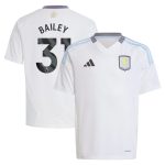 aston villa adidas away shirt 2024-25 – kids with bailey 31 printing Collection - Aston Villa Official Store