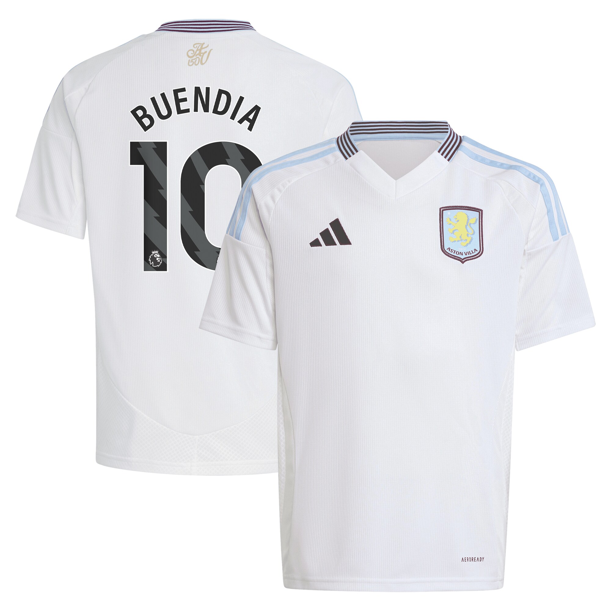 aston villa adidas away shirt 2024-25 – kids with buendia 10 printing Collection - Aston Villa Official Store