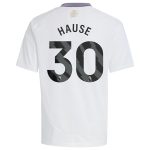 aston villa adidas away shirt 2024-25 – kids with hause 30 printing Collection - Aston Villa Official Store