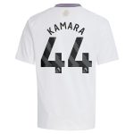 aston villa adidas away shirt 2024-25 – kids with kamara 44 printing Collection - Aston Villa Official Store